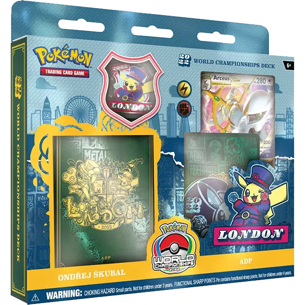 2022 Pokemon World Championships Decks (Set of 4)