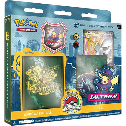 2022 Pokemon World Championships Decks (Set of 4)