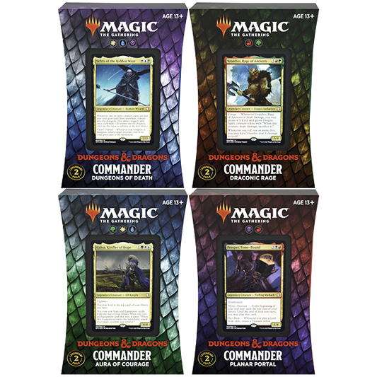 Adventures in the Forgotten Realms Commander Set of 4