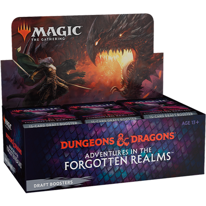 Adventures in the Forgotten Realms Draft Booster Box Display