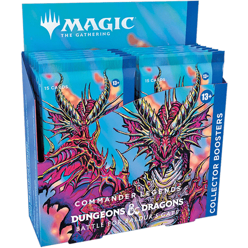 Commander Legends: Battle for Baldur's Gate Collector Booster Box Display