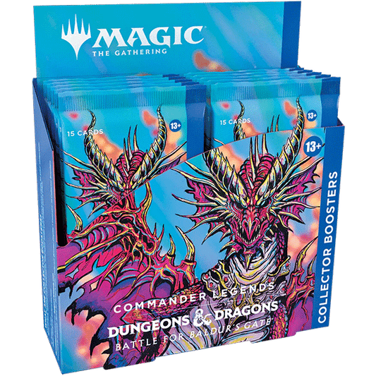 Commander Legends: Battle for Baldur's Gate Collector Booster Box Display