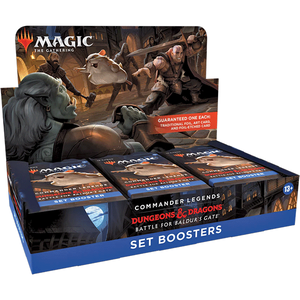 Commander Legends: Battle for Baldur's Gate Set Booster Box Display