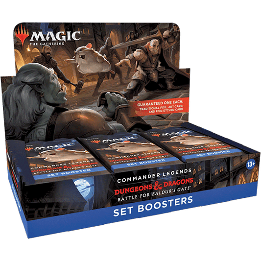 Commander Legends: Battle for Baldur's Gate Set Booster Box Display