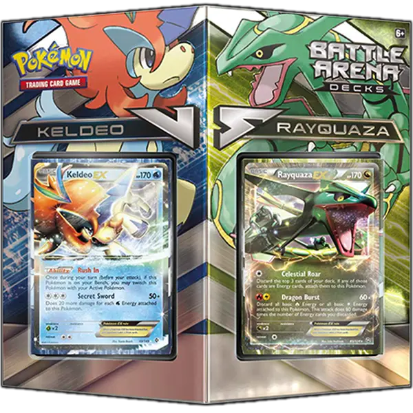 Battle Arena Decks Rayquaza vs. Keldeo