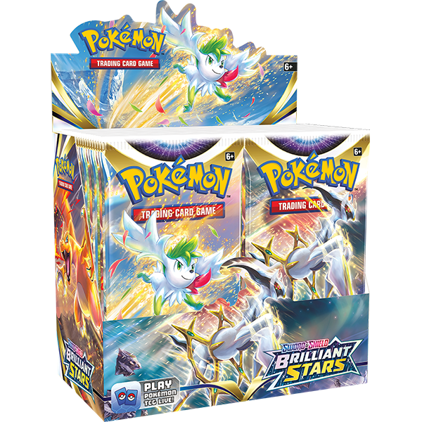 Sword & Shield: Brilliant Stars - Booster Box Display