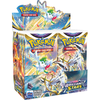 Sword & Shield: Brilliant Stars - Booster Box Display