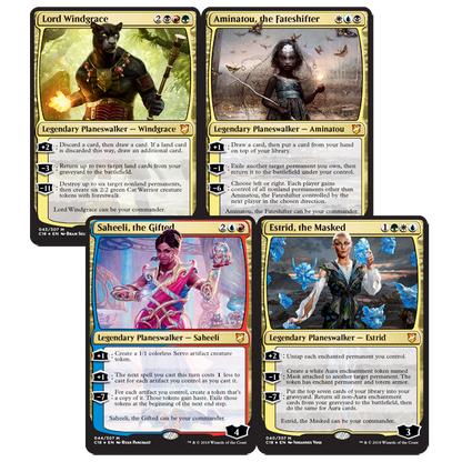 Commander 2018 Set of 4