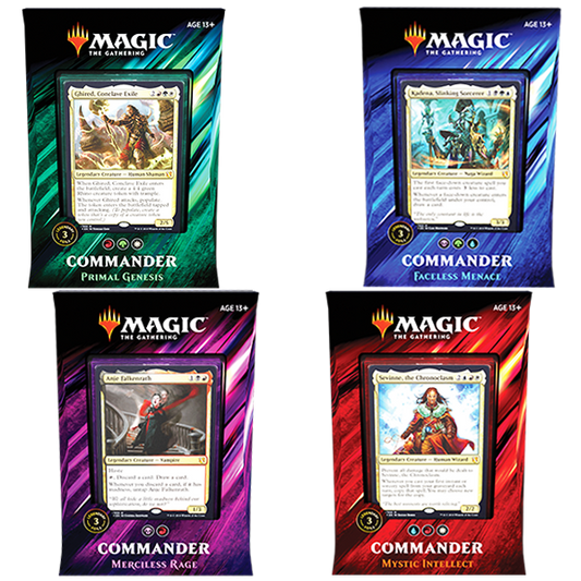 Commander 2019 Set of 4