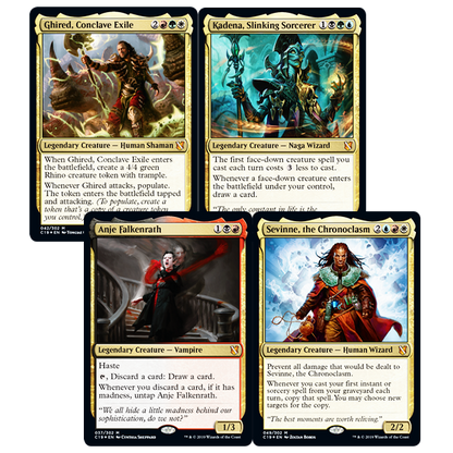 Commander 2019 Set of 4