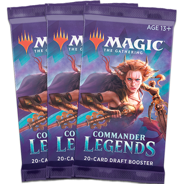 Commander Legends Draft Booster Box Display