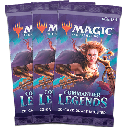 Commander Legends Draft Booster Box Display