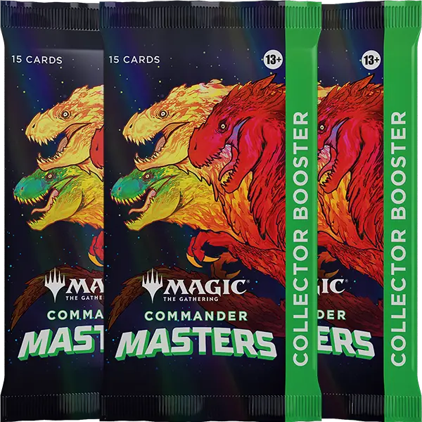 Commander Masters Collector Booster Display