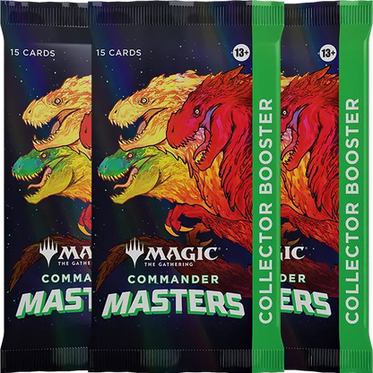 Commander Masters Collector Booster Display