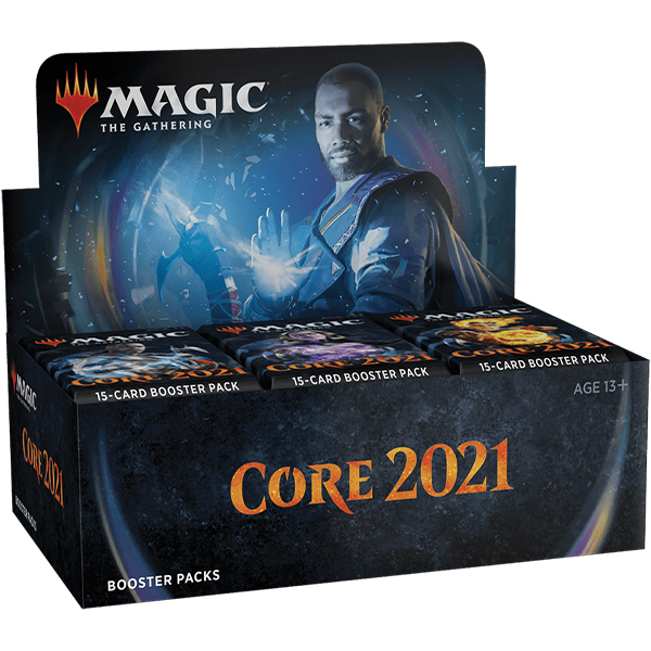 Core Set 2021 Draft Booster Box Display