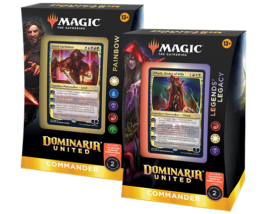 Dominaria United Commander Deck Display (Set of 2)