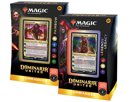 Dominaria United Commander Deck Display (Set of 2)