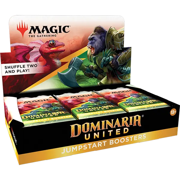 Dominaria United Jumpstart Booster Box Display