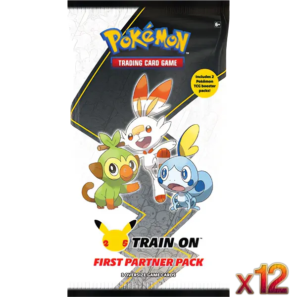 First Partner Pack: Galar Display (12 Packs)