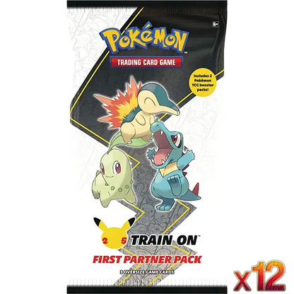 First Partner Pack: Johto Display (12 Packs)