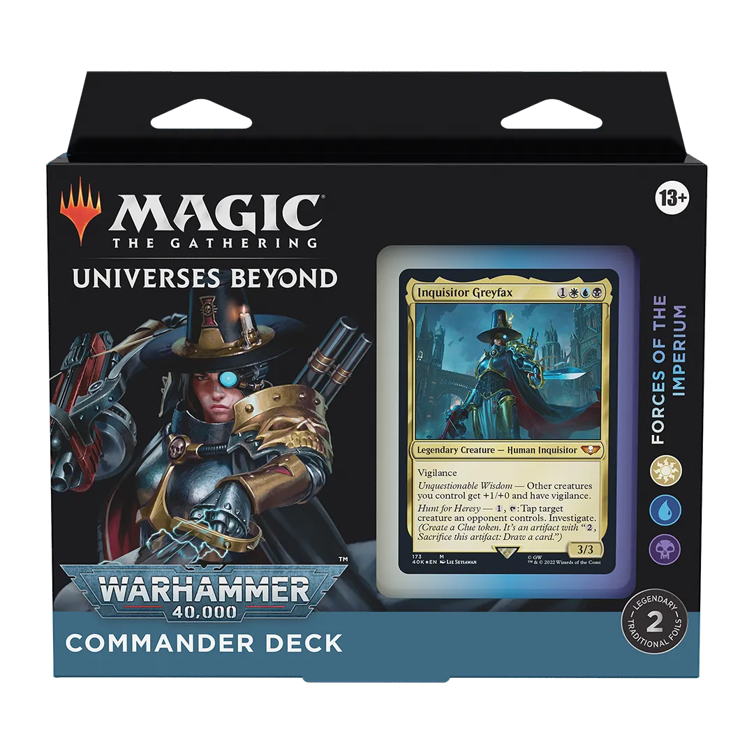 Universes Beyond: Warhammer 40,000 Commander Decks (Set of 4)