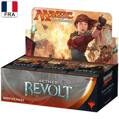 Aether Revolt French Draft Booster Box Display