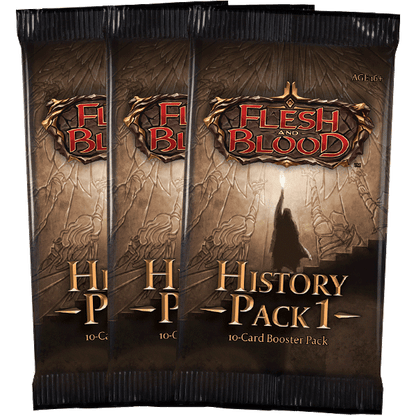 History Pack 1 Booster Box Display