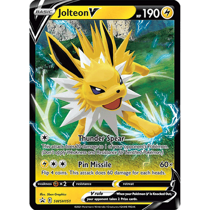 Eevee Evolutions Tin (Jolteon V)