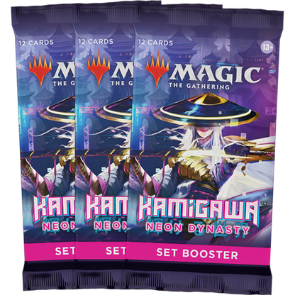 Kamigawa: Neon Dynasty Set Booster Box Display