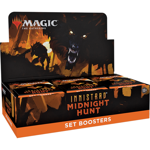 Innistrad: Midnight Hunt Set Booster Box Display