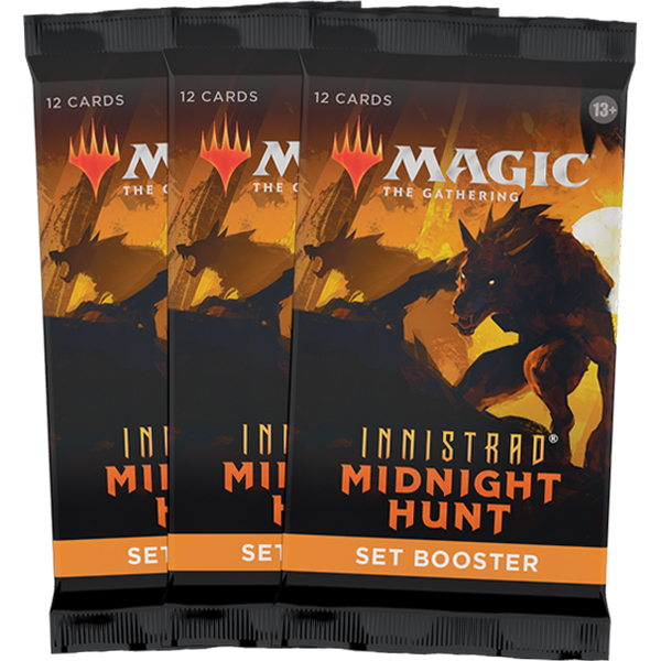 Innistrad: Midnight Hunt Set Booster Box Display