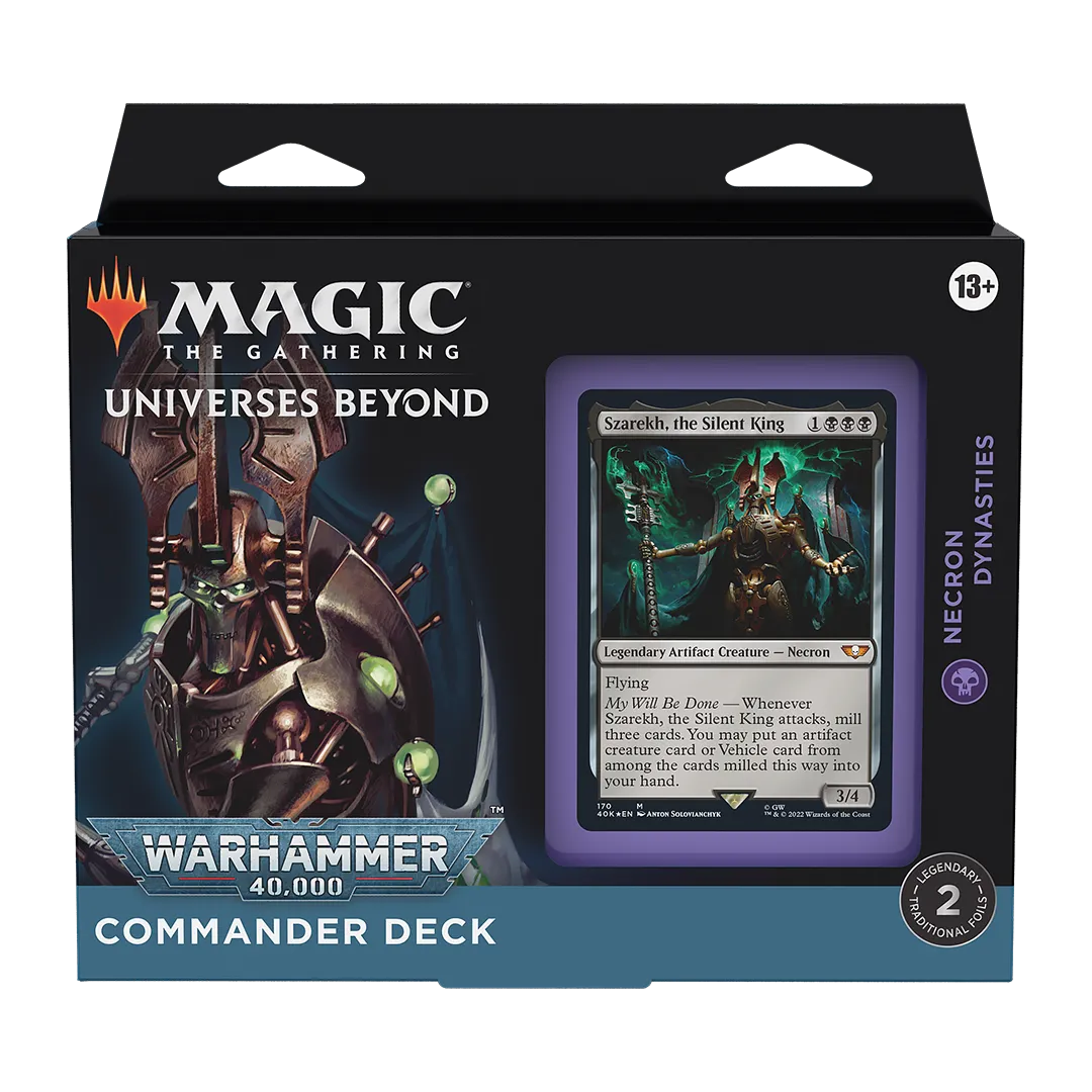 Universes Beyond: Warhammer 40,000 Commander Decks (Set of 4)