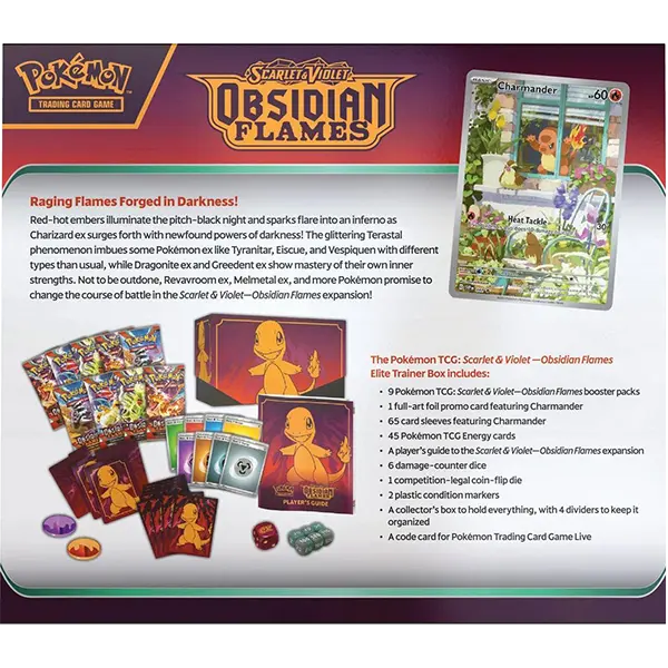 Scarlet and Violet: Obsidian Flames - Elite Trainer Box