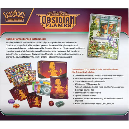 Scarlet and Violet: Obsidian Flames - Elite Trainer Box