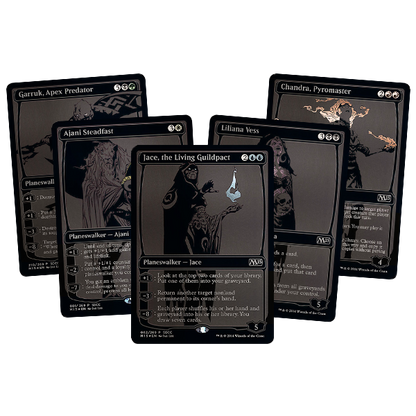 SDCC 2014 Exclusive M15 Black Planeswalkers Set w/ Axe