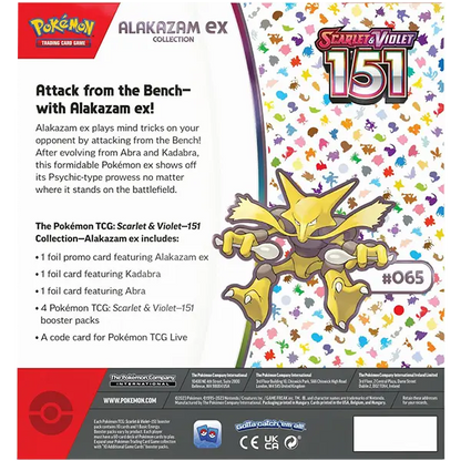 Scarlet and Violet 151 - Alakazam ex Collection