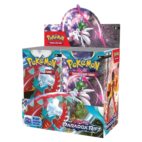 Scarlet & Violet: Paradox Rift - Booster Box Display