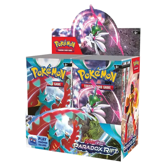 Scarlet & Violet: Paradox Rift - Booster Box Display