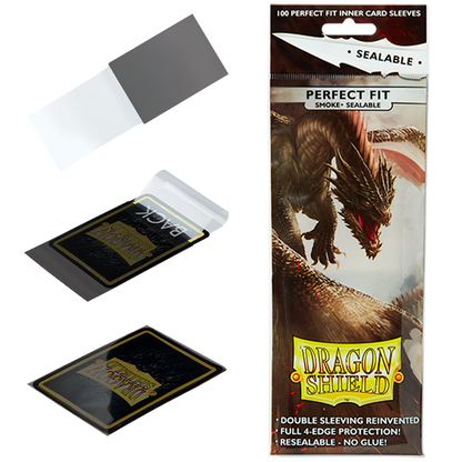 Dragon Shield Game Sleeves Perfect Fit Sealable 100Ct Pack