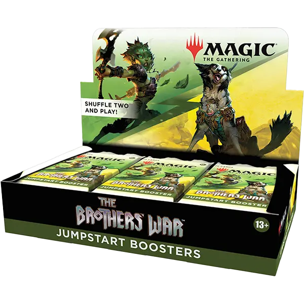 The Brothers' War Jumpstart Booster Box Display