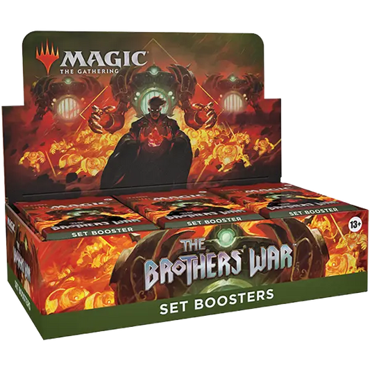 The Brothers' War Set Booster Box Display