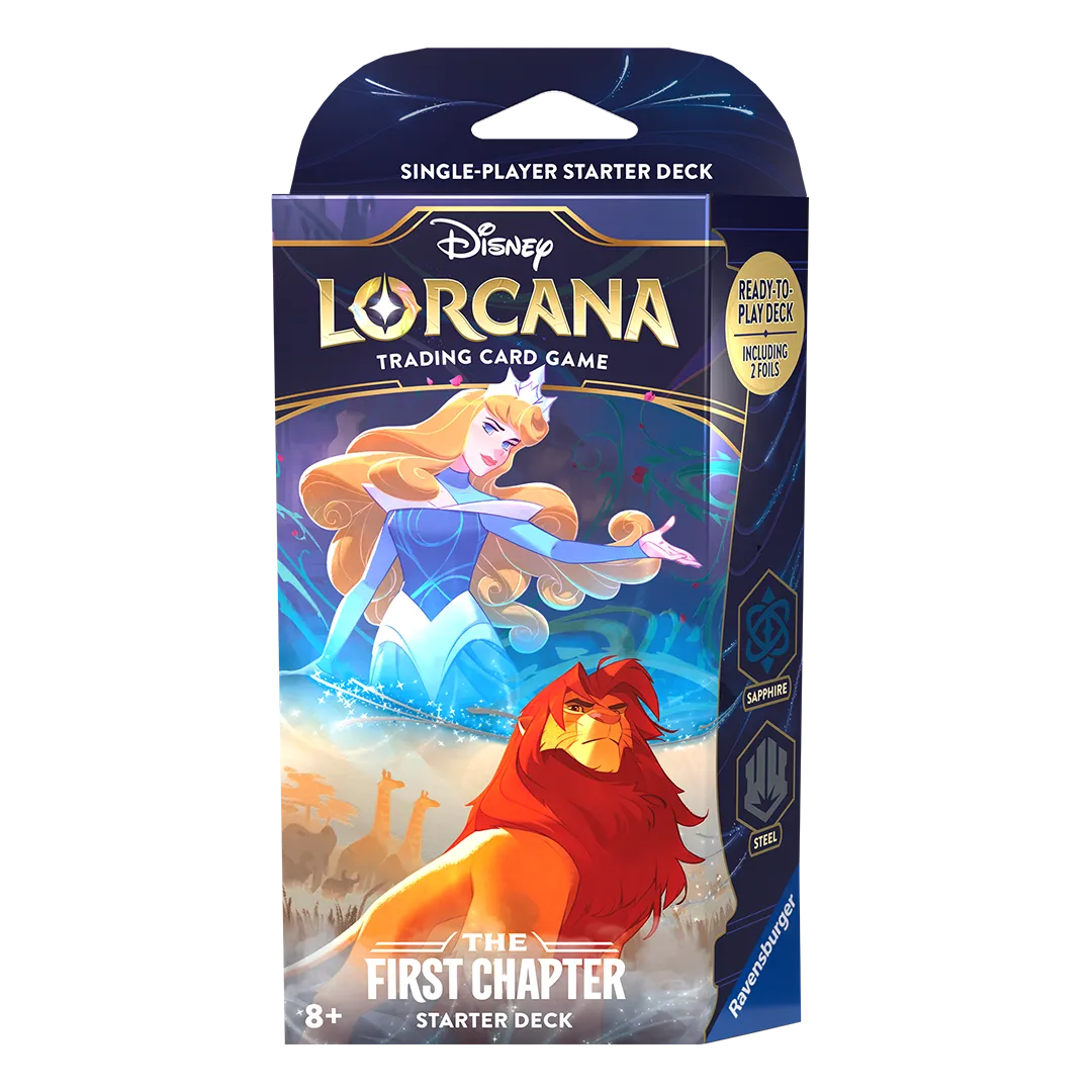 Disney Lorcana: The First Chapter Starter Deck (Sapphire & Steel)