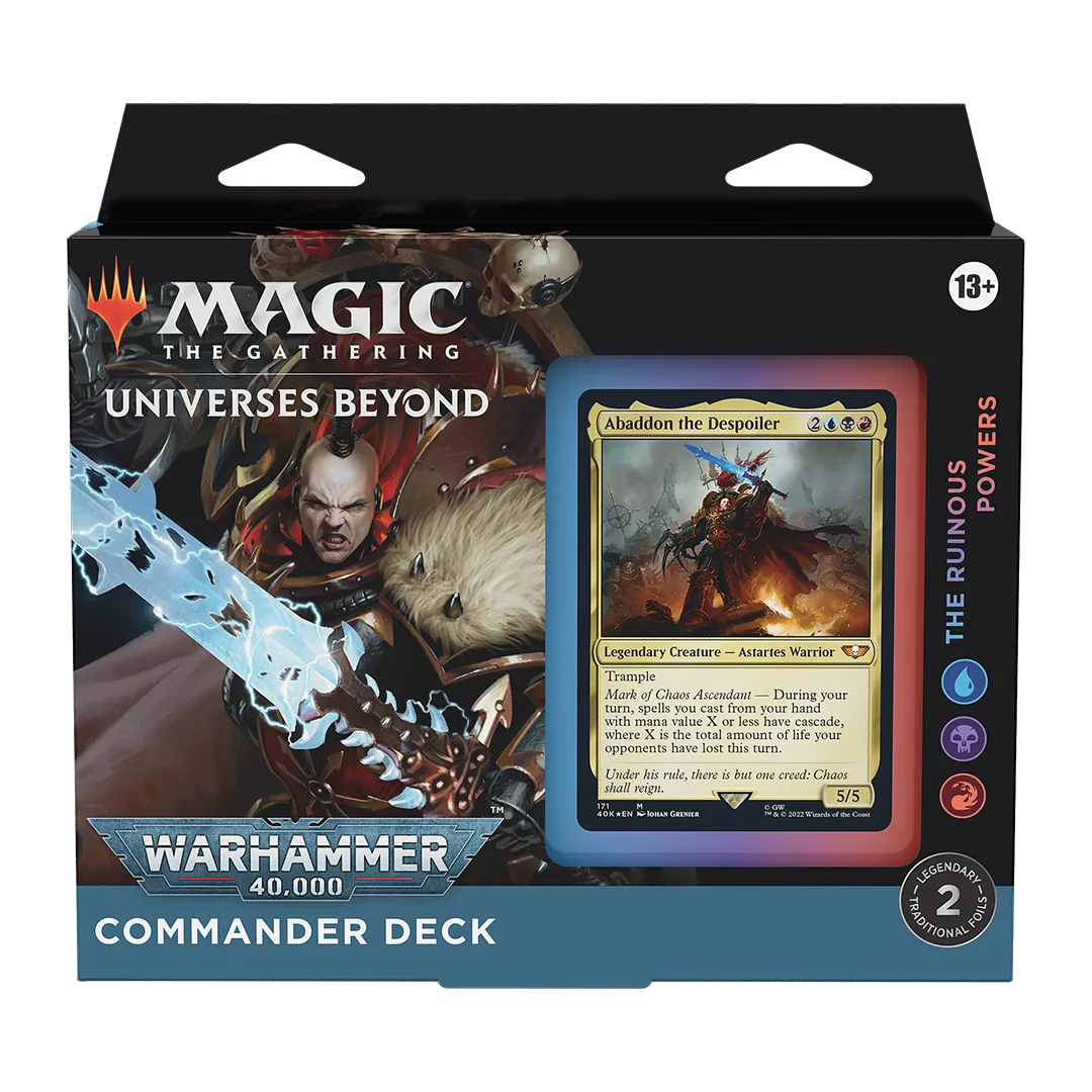 Universes Beyond: Warhammer 40,000 Commander Decks (Set of 4)