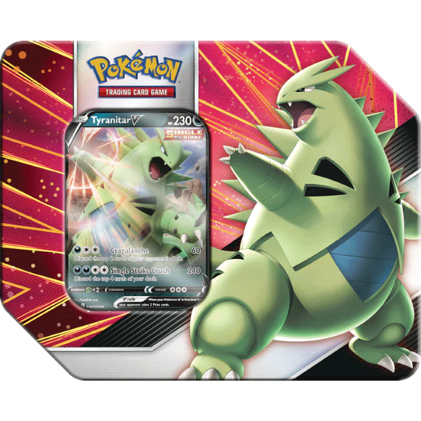 V Strikers Tin (Tyranitar V)