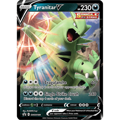 V Strikers Tin (Tyranitar V)