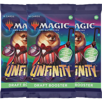 Unfinity Draft Booster Box Display