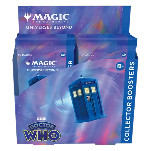 Universes Beyond: Doctor Who Collector Booster Display