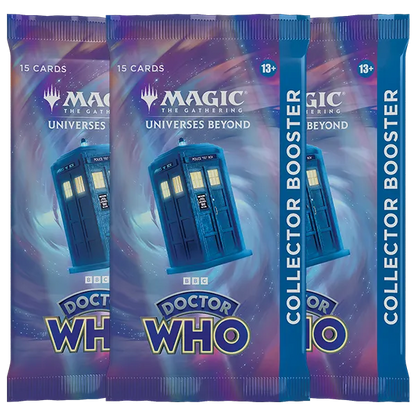 Universes Beyond: Doctor Who Collector Booster Display