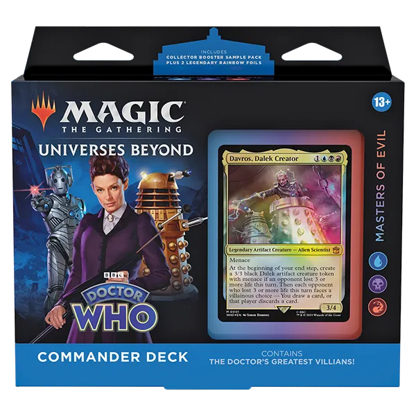 Universes Beyond: Doctor Who Commander Decks (Set of 4)