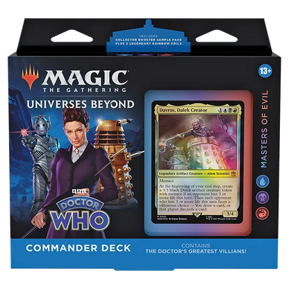 Universes Beyond: Doctor Who Commander Decks (Set of 4)